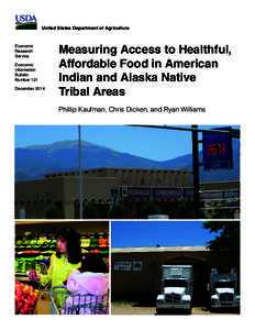 Measuring Access to Healthful, Affordable Food in American Indian and Alaska Native Tribal Areas