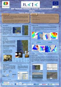 NW IBERIAN MARGIN OCEAN OBSERVATORY (RAIA) www.observatorioraia.org INTRODUCTION INTRODUCTION