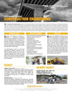 Building information modeling / Computer-aided design / Data modeling / Project management / Virtual design and construction / Construction engineering / Florida Institute of Technology Academics / Construction / Civil engineering / Engineering