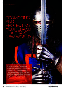proTecTIng Brands  proMoTIng and proTecTIng your Brand