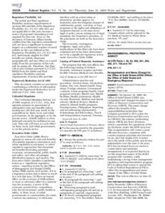 [removed]Federal Register / Vol. 74, No[removed]Thursday, June 25, [removed]Rules and Regulations Regulatory Flexibility Act The initial and final regulatory