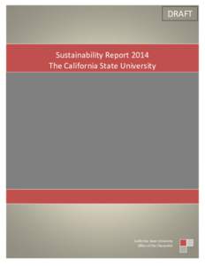 CSU Sustainability Report 2014