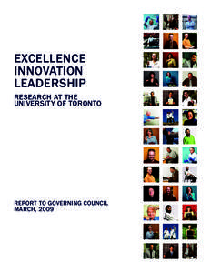 EXCELLENCE INNOVATION LEADERSHIP RESEARCH AT THE UNIVERSITY OF TORONTO