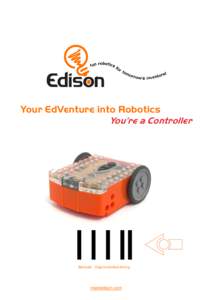 Your EdVenture into Robotics You’re a Controller Barcode - Clap controlled driving  meetedison.com