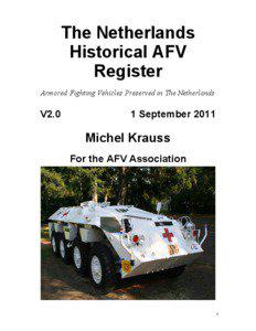 The Netherlands Historical AFV Register