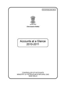 Ministry of Finance / Controller General of Accounts / Economy of Pakistan / GAIL / Oil and Natural Gas Corporation / Account / Controller General of Defence Accounts / Pakistan federal budget / Economy of India / Finance in India / Economy of Asia