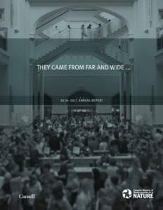 They Came From Far and Wide[removed]–2011 Annual report ... to Help Celebrate the Rebirth of a National Treasure