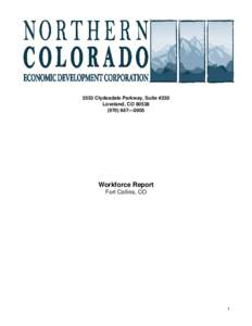 Microsoft Word - Workforce Report-Fort Collins-May 2012