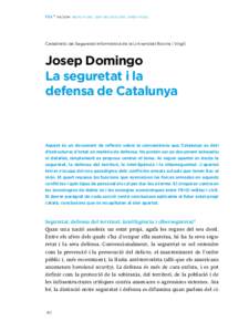 VIARevista del centre d’estudis jordi pujol Catedràtic de Seguretat Informàtica de la Universitat Rovira i Virgili