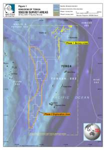 Figure 1  Nautilus Minerals tenement KINGDOM OF TONGA