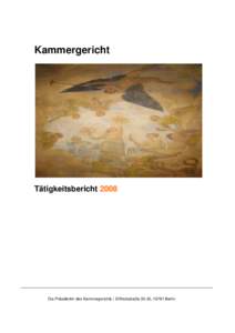 Kammergericht  Tätigkeitsbericht 2008