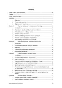 Table of contents of 