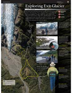 Alaska / Geography of the United States / Exit Glacier / Harding Icefield / Glacier / Outwash plain / Sperry Glacier / Outwash fan / Geography of Alaska / Kenai Fjords National Park / Glacial landforms