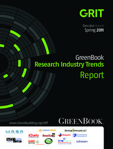 Executive Report  Spring 2011 GreenBook Research Industry Trends