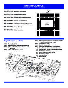 NORTH CAMPUSN.W. 27th Avenue • Miami, FloridaNfor Admissions Information