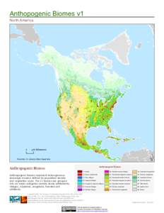 Anthopogenic Biomes v1 North America[removed]Kilometers