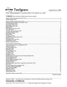 Grasslands / Brown patch / Dollar spot / Fusarium patch / Lawn / Fiery skipper / Integrated pest management / Summer patch / Crambus / Ascomycota / Botany / Agriculture