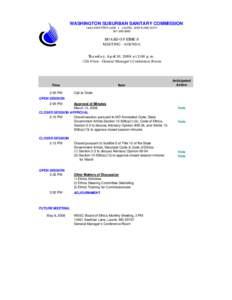 WASHINGTON SUBURBAN SANITARY COMMISSION[removed]SWEITZER LANE • LAUREL, MARYLAND[removed]8000
