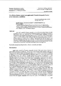 RoumanianBiotechnological Letters Copyright@2007BucharestUniversity RoumanianSocietyof BiologicalSciences Yol.12, No.4,2007,ppPrintedin Romania.All rights reserved