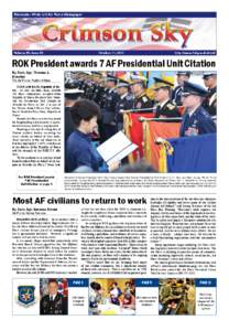Peninsula - Wide U.S Air Force Newspaper  Volume 05, Issue 01 October 11, 2013