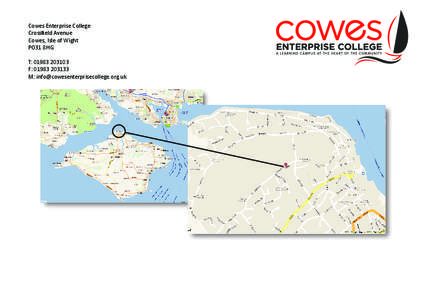 Cowes Enterprise College Crossﬁeld Avenue Cowes, Isle of Wight PO31 8HG T: [removed]F: [removed]