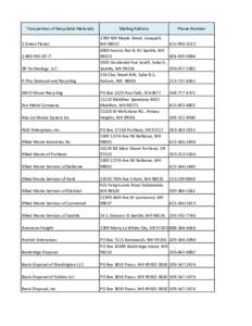 Waste Management /  Inc / Everett /  Washington / Seattle / Washington / Geography of the United States / Tacoma /  Washington