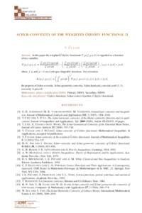J ournal of Mathematical I nequalities Volume 6, Number[removed]), 141–147  ˇ
