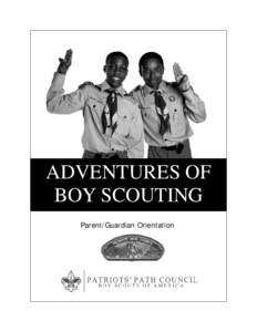 Boy Scouts of America / Boy Scouting / Scout troop / Cub Scouting / Scout Leader / Scout / Leadership training / Venturing / Varsity Scouting / Scouting / Outdoor recreation / Recreation