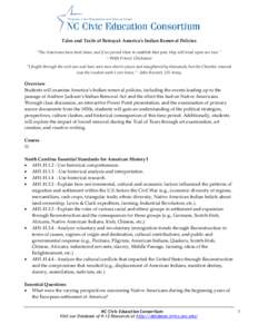 Native American history / History of the Southern United States / Ethnic cleansing / Andrew Jackson / Military history of the United States / Cherokee removal / Native Americans in the United States / Cherokee / Trail of Tears / Cherokee Nation / History of North America / History of the United States