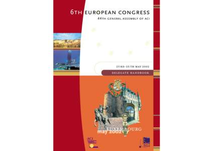 6th european congress 44th general assembly of aci 23 rd-25 th may[removed]delegate handbook