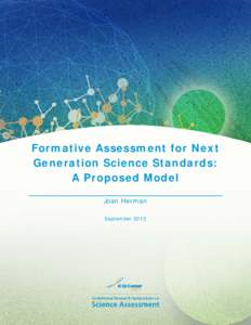 Formative Assessment for Next Generation Science Standards: A Proposed Model