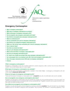 The American College of Obstetricians and Gynecologists f AQ FREQUENTLY ASKED QUESTIONS FAQ114