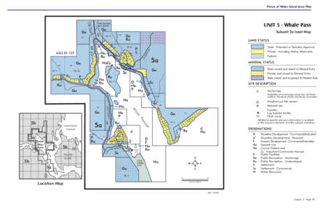 Prince of Wales Island Area Plan  reek 108 C  Gu