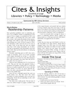 Cites & Insights: Crawford at Large