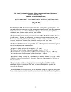 Air pollution / Smog / Environmental chemistry / United States Environmental Protection Agency / Clean Air Act / Air quality / Ozone / Criteria air contaminants / Particulates / Pollution / Environment / Atmosphere