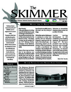 The  SKIMMER Volume VIII, No. III Fall 2003