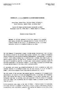 Tmahe&m Vol. 44. No. 8, pp[removed]to 2184, 1988 Printed in Gmt Britain. Janusz Saran, Herbert Klein, Christian Schade, Elfriede Will, gainer Koschinsky, mglbert Institut