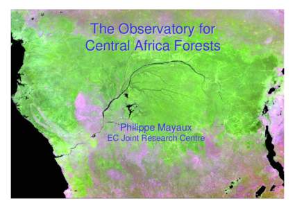 The Observatory for Central Africa Forests