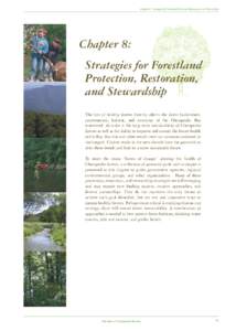Chapter 8: Strategies for Forestland Protection, Restoration, and Stewardship  Chapter 8: Strategies for Forestland Protection, Restoration, and Stewardship