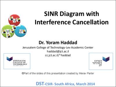 SINR Diagram with Interference Cancellation