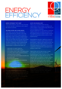 ENERGY EFFICIENCY SQUARE DEAL