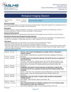 Laser 2015 Preliminary Program.indd