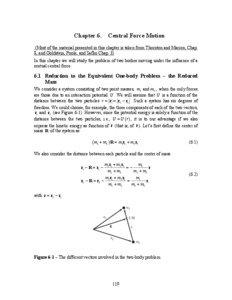 Partial differential equations / Equations / Force / Classical central-force problem / Lagrangian mechanics / Two-body problem / Momentum / Polar coordinate system / Equations of motion / Physics / Mechanics / Classical mechanics