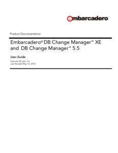 DB Change Manager User Guide