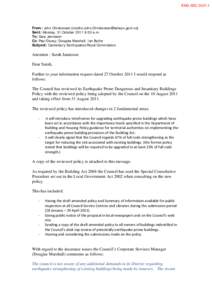 ENG.SDCFrom: John Christensen [mailto:] Sent: Monday, 31 October:53 a.m. To: Sara Jamieson Cc: Paul Davey; Douglas Marshall; Ian Butler