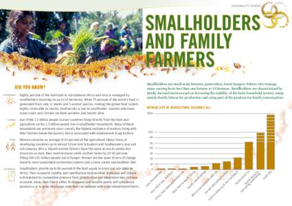 SUSTAINABILITY PATHWAYS  SMALLHOLDERS AND FAMILY FARMERS