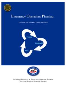 Disaster preparedness / Humanitarian aid / Occupational safety and health / United States Department of Homeland Security / Federal Emergency Management Agency / Emergency / Oklahoma Emergency Management Act / Provincial Emergency Program / Public safety / Emergency management / Management