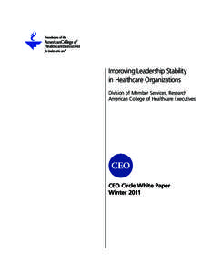 CEO White Paper 2011.indd