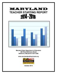 Microsoft Word - MARYLAND TEACHER STAFFING REPORT FINAL.doc