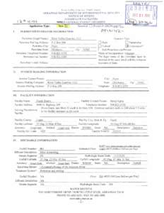 . Rivet. Valley Quarries. Ozark Quar.r> ARKANSAS DEPARTMENT O F ENVIRONMENTAL QUALITY NOTICE OF INTENT AGGREGATE FACILITIES ES GENERAL PERMIT ARG500000